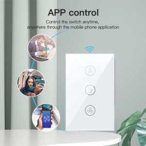 Tuya WiFi Smart Touch Wall Light Switch